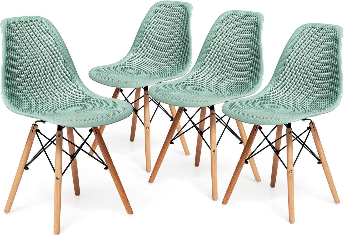 Set of 4 Modern Dining Chairs