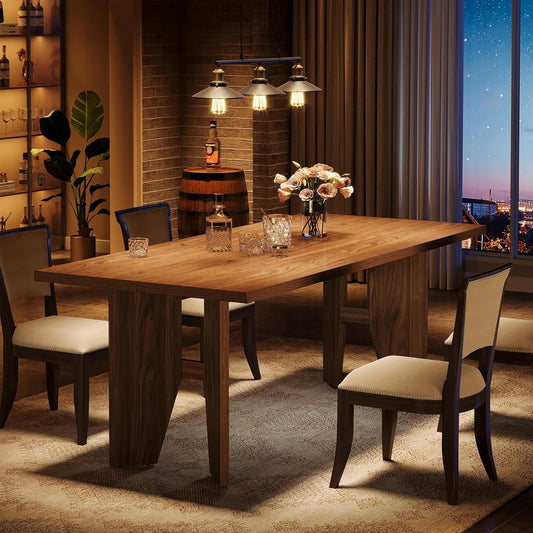 Dining Table for 4 6, Farmhouse Kitchen Table