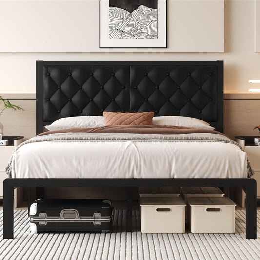 Queen Bed Frame with Headboard