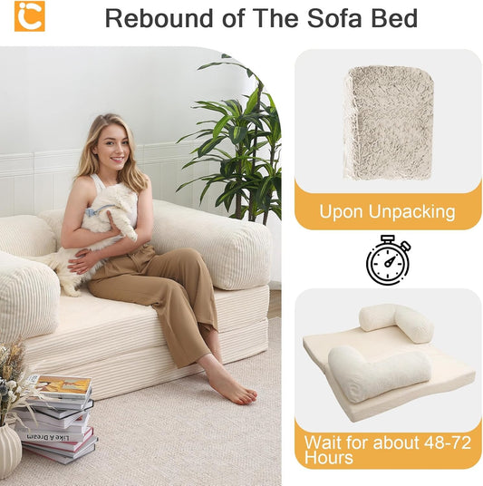 4 in 1 Folding Sofa Bed Queen