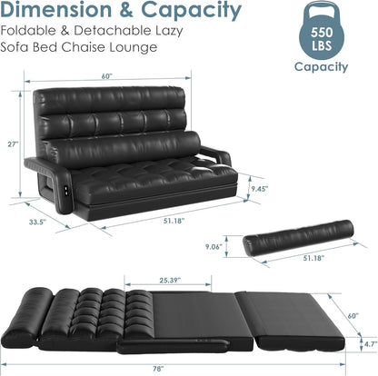 STHOUYN 6-Position Floor Lounge Sofa