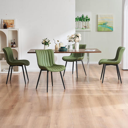 YOUNUOKE Mid-Century Modern Dining Chairs Set of 2