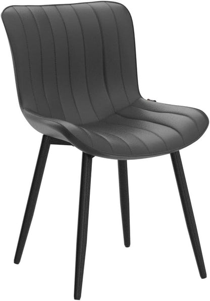 Black Dining Chairs Set of 2