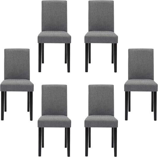 Modern Fabric Upholstered Dining Chairs